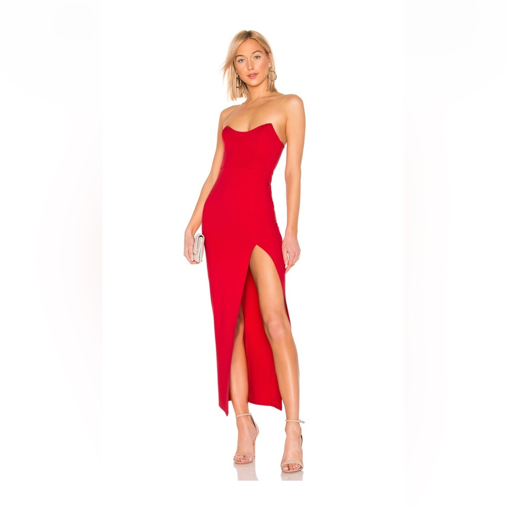 Superdown Ryleigh Strapless Maxi Dress